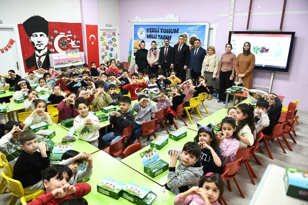 Yeşilyurt Belediyesi’nden Miniklere Tarım Eğitimi