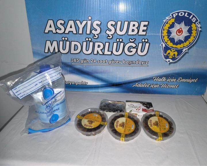 Zemzem ve Hurma Hırsızları Yakalandı