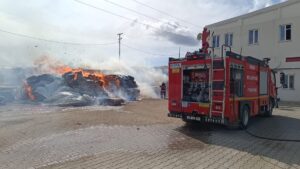 Adıyaman Besni’de Tütün Tesisinde Yangın