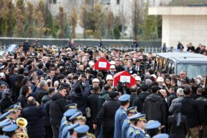 Ankara’da Hüzünlü Veda: Katar’da Şehit Olan İki İsim Son Yolculuğuna Uğurlandı