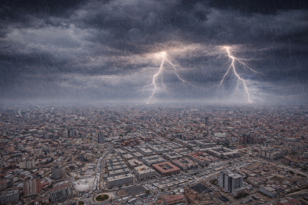 Malatya İçin Kuvvetli Yağış Uyarısı