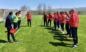 Malatya’da Bir İlk: Kaleci Antrenörleri Sahaya İndi