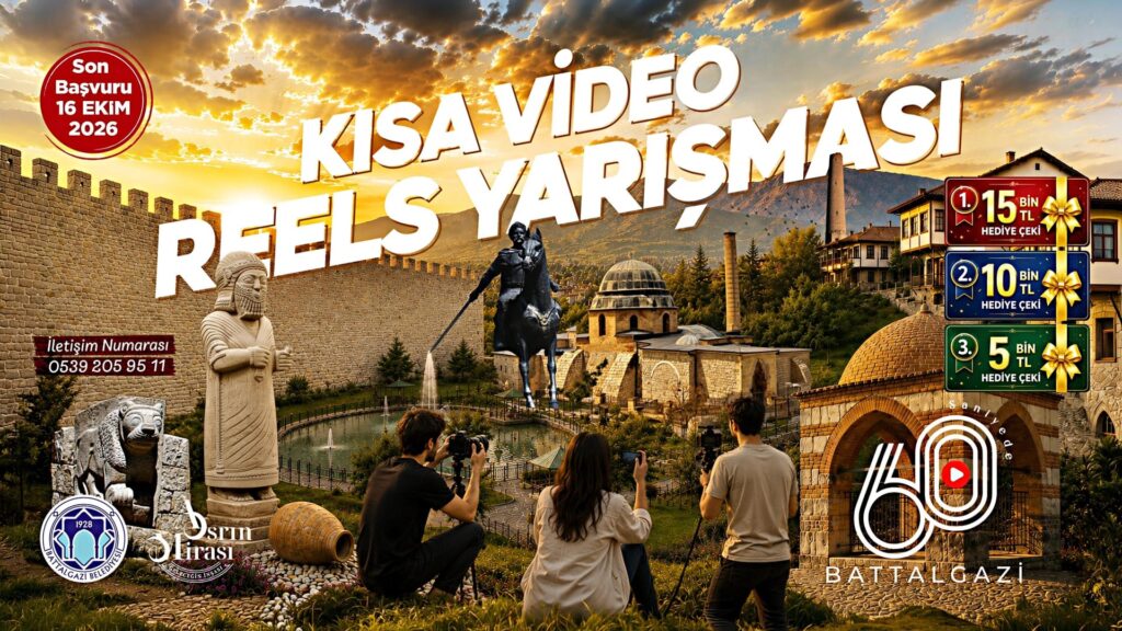 Battalgazi Belediyesinden “60 Saniyede Battalgazi” Kısa Video Yarışması