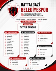 Battalgazi Belediyespor’da Yeni Dönem Başladı