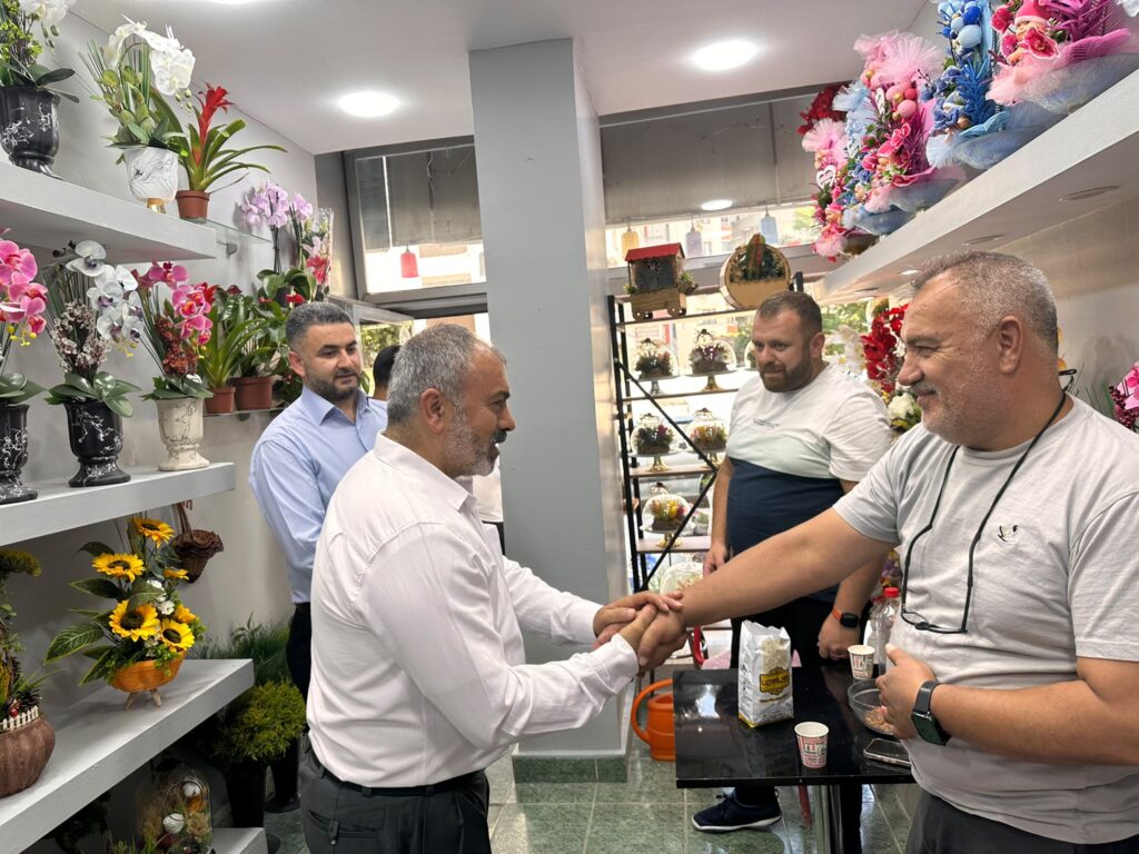 HÜDA PAR Heyetinden Battalgazi Esnafına Ziyaret