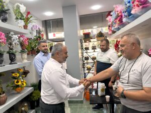 HÜDA PAR Heyetinden Battalgazi Esnafına Ziyaret