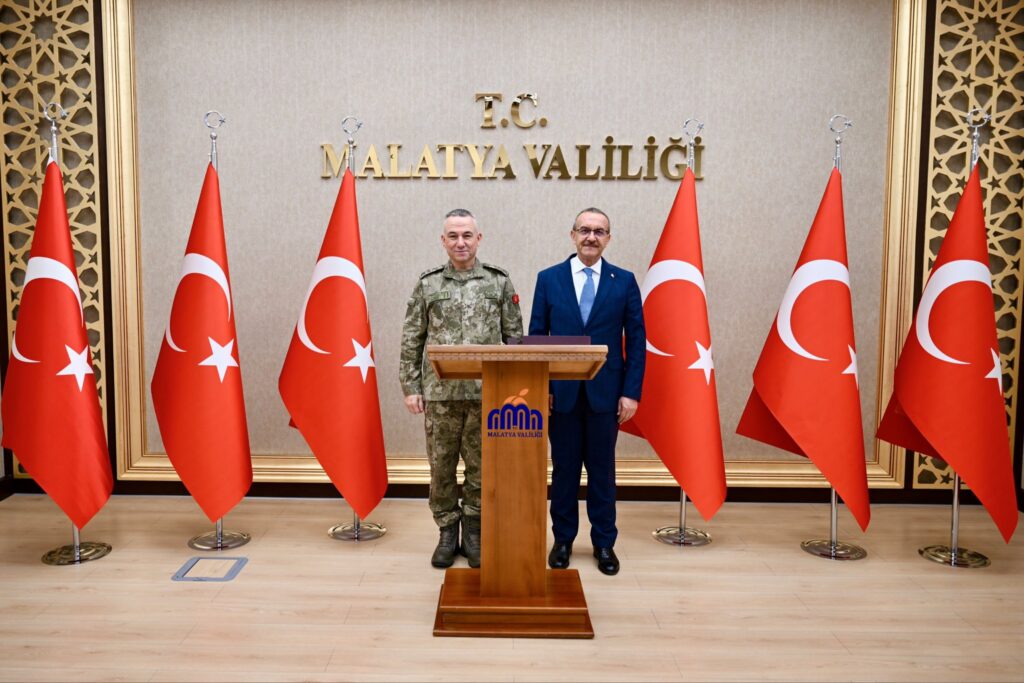2’nci Ordu Komutanı Korgeneral Yaralı’dan Vali Yavuz’a İlk Ziyaret