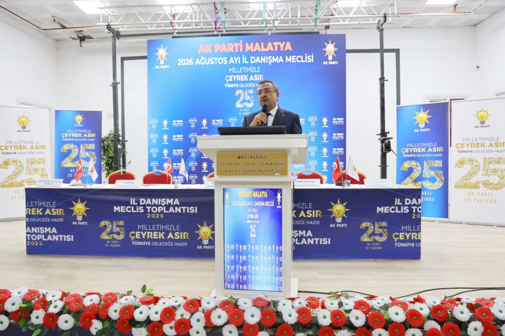 AK Parti Malatya İl Başkanı Bakan’dan 25. Yıl Açıklaması: “Türkiye’yi Geleceğe Hazırlıyoruz”