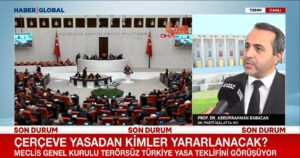 Babacan, 5 Ayrı Canlı Yayında “Çerçeve Yasa”yı Anlattı