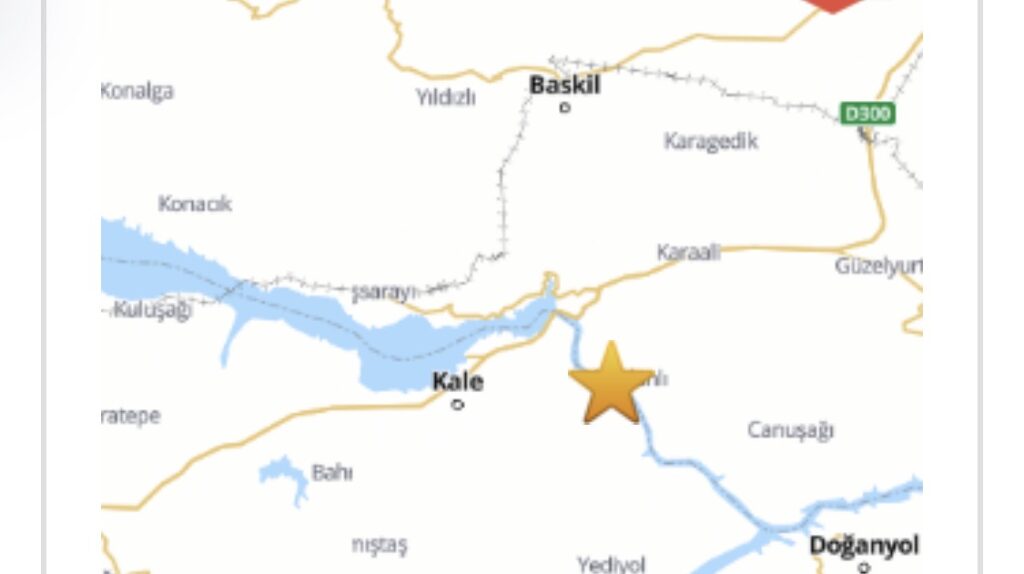 Malatya Sınırında 3,0’lık Deprem