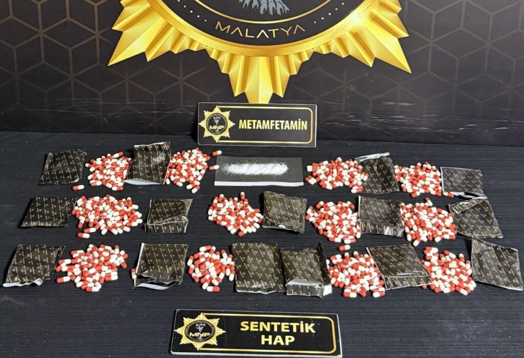 Malatya’da Zehir Tacirlerine Darbe: 8 Tutuklama