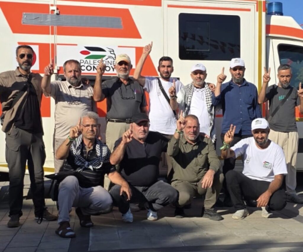 Malatya’dan Filistin Konvoyuna Katılacak 9 Kişi Dualarla Uğurlandı