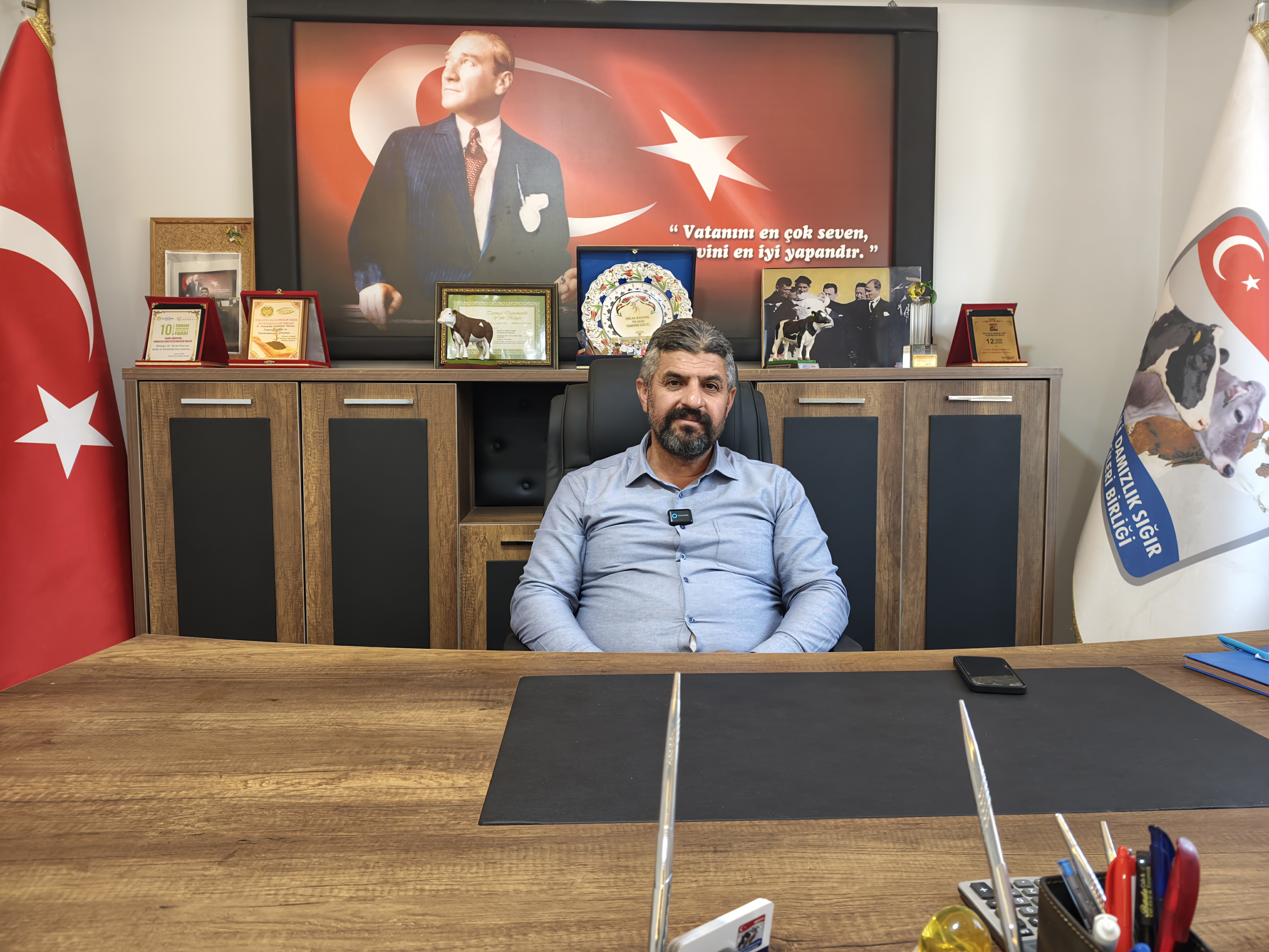 Başkan Ergül Günaydın: “Sütü Değerinde Pazarlarsak İthalatın Önüne Geçeriz”