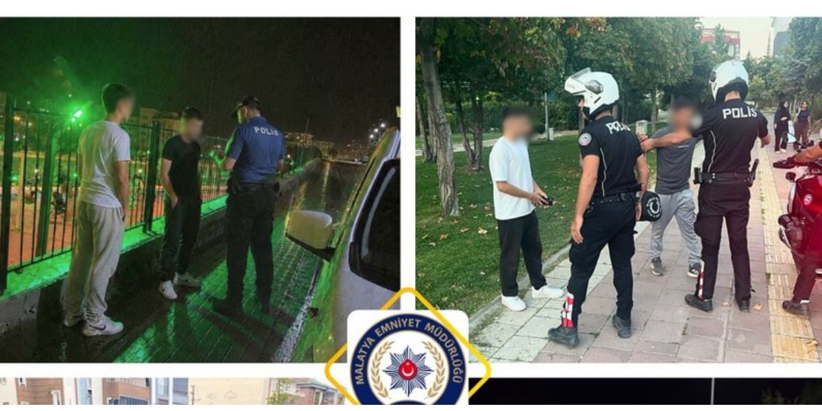 Malatya’da Huzur ve Güven Denetimleri Sürüyor: 460 Şahıs, 79 Araç Kontrol Edildi