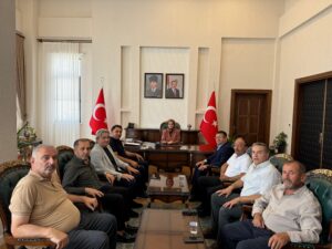 Başkan Cengiz’den Kaymakam Bayguş’a Ziyaret