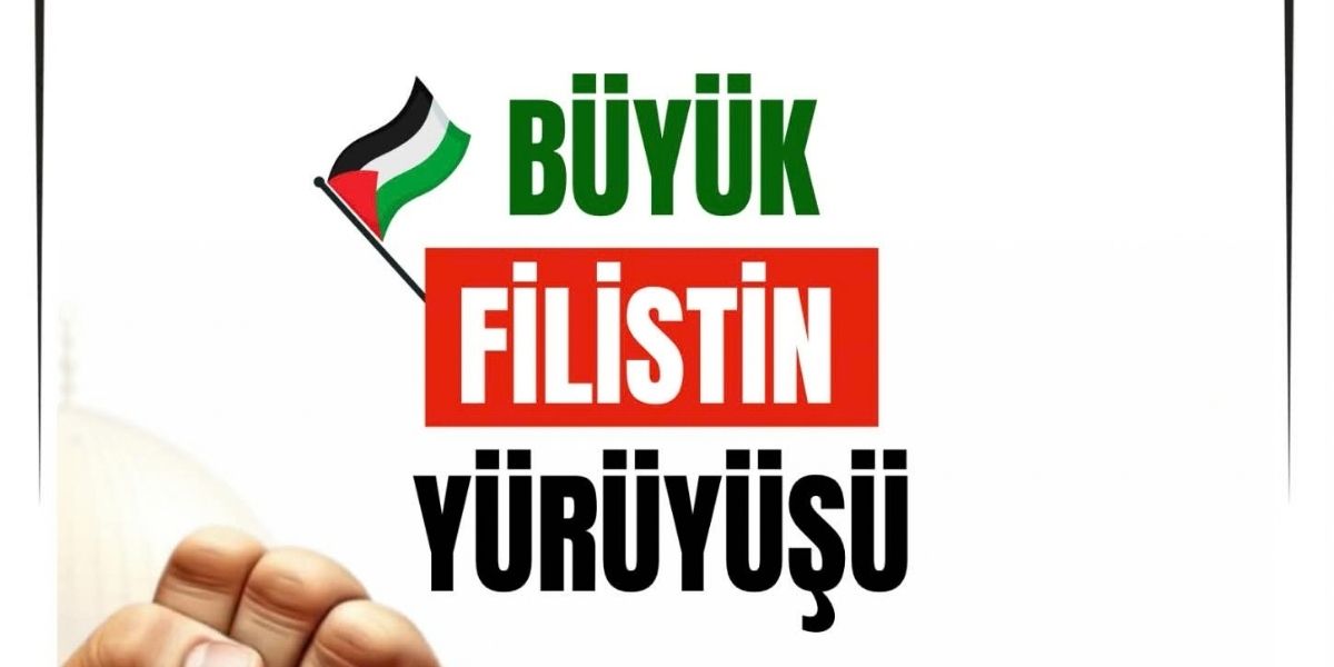 Malatya’da Büyük Filistin Yürüyüşü Düzenleniyor