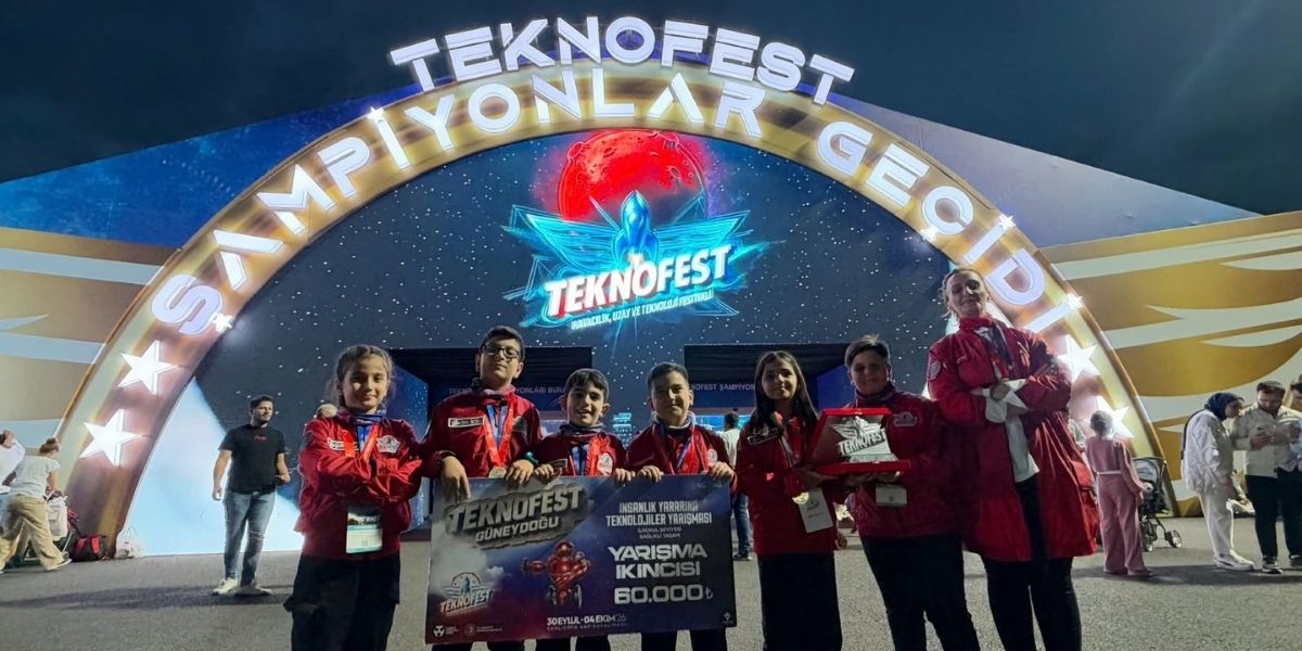 Malatyalı İlkokul Öğrencilerinden Büyük Başarı: TEKNOFEST’te Türkiye İkinciliği