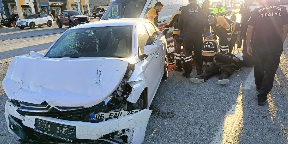 Malatya-Kayseri Yolunda Kaza: 6 Kişi Yaralandı
