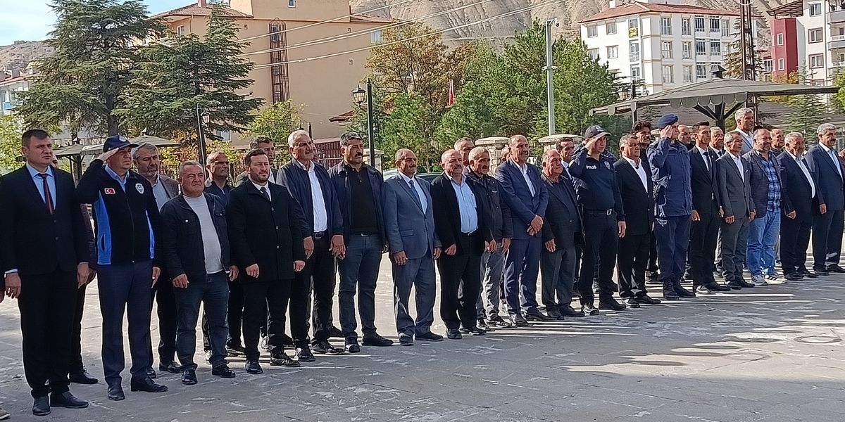 Darende’de 19 Ekim Muhtarlar Günü Törenle Kutlandı