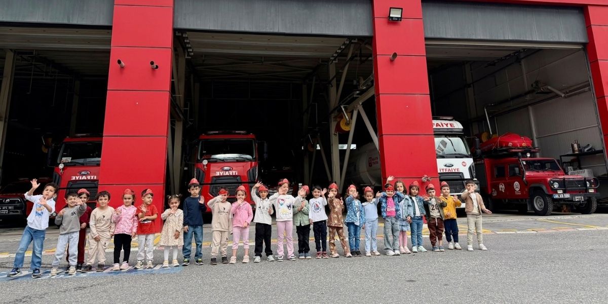 Yeşilyurt’ta Minik Öğrenciler İtfaiyeyi Yakından Tanıdı
