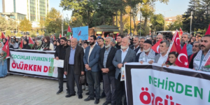 Malatya’da Büyük Filistin Yürüyüşü: Gazze İçin Yüzlerce Kişi Bir Araya Geldi
